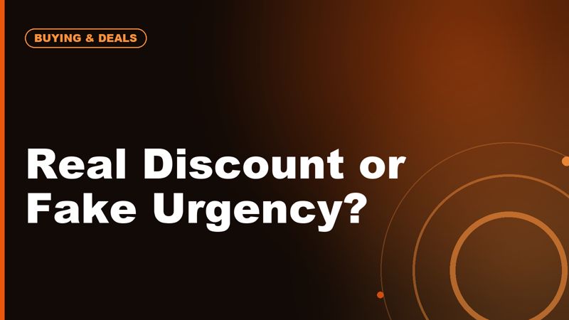 Daily Tech Deals Checklist: How to Tell a Real Discount From Fake Urgency