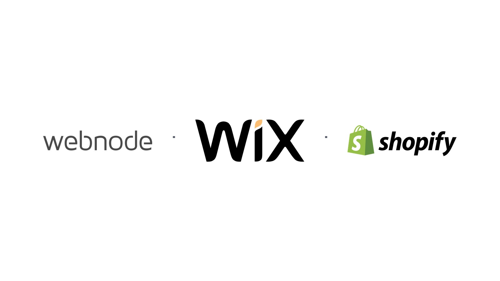 Webnode, Wix or Shopify: Which Platform to Choose by Business Type (2026)